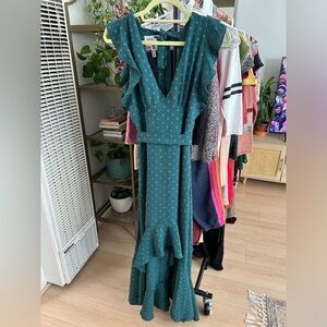 Women’s Altar’d State Dress: Florentina. Size medium in seafoam.